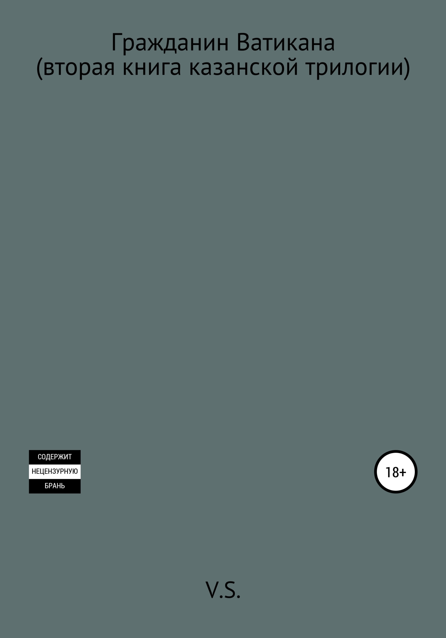 Гражданин Ватикана (вторая книга казанской трилогии) - V.S.